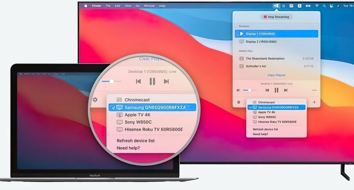 Connecter Samsung Smart TV et Mac grâce à JustStream